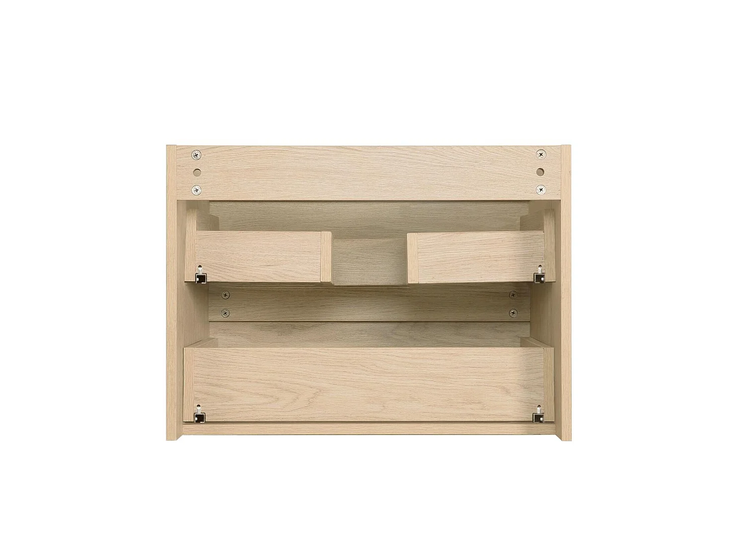 Eenvoudig meubel + kraan + spiegel + SORRENTO-kolom