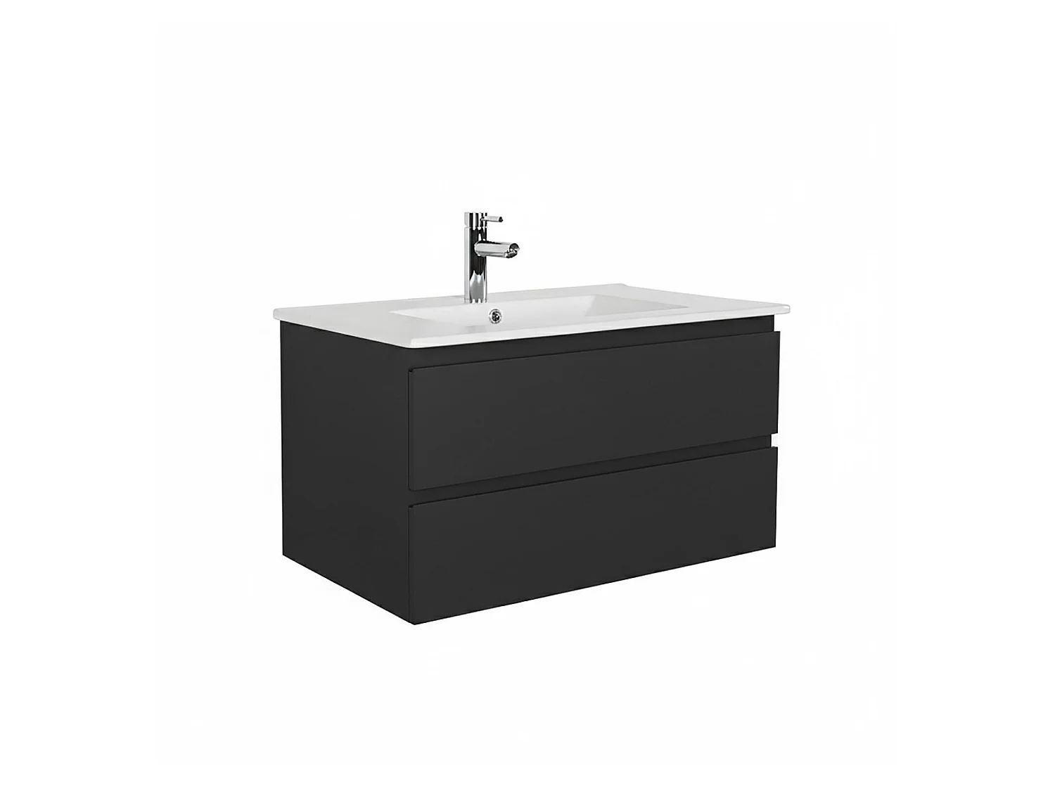 Mobile bagno con lavabo singolo 80cm e rubinetto SORRENTO