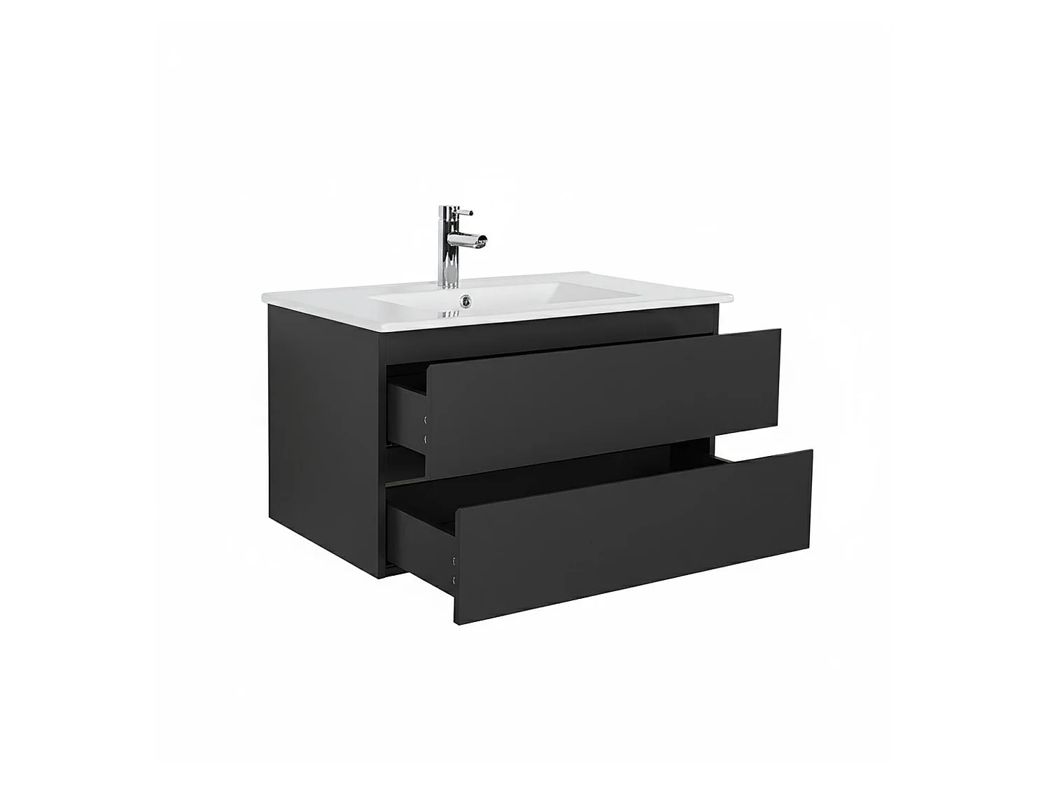 Mobile bagno con lavabo singolo 80cm e rubinetto SORRENTO
