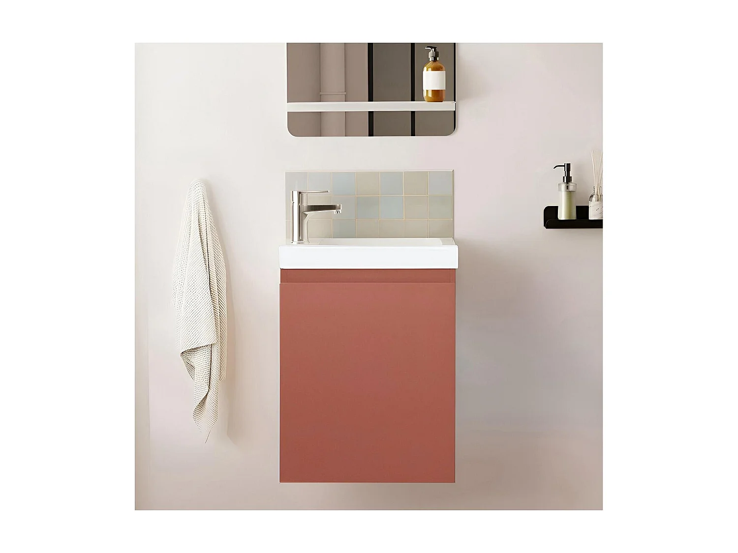 Meuble lave-mains suspendu LISA 41 cm
