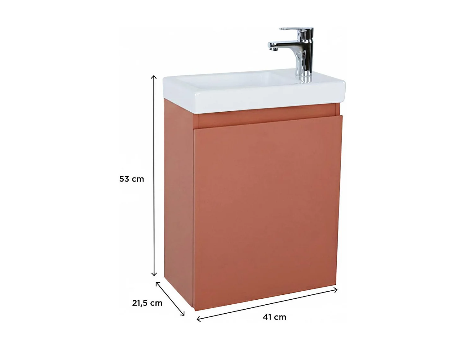 Meuble lave-mains suspendu LISA 41 cm