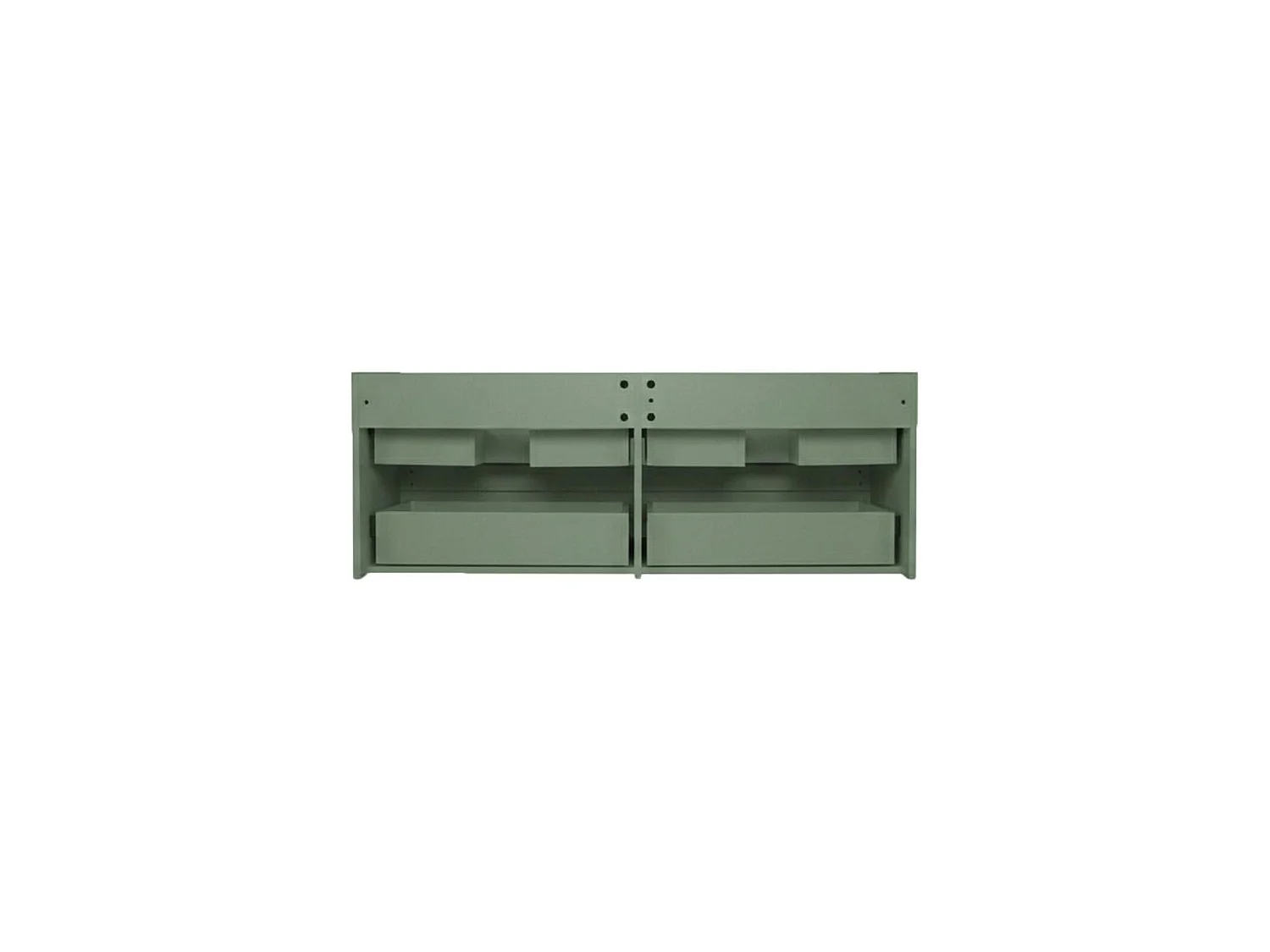 Ensemble meuble double vasque SORRENTO 120cm avec plan céramique