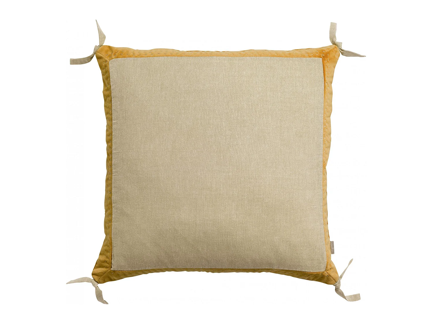 Coussin Elise Chambray mais 45 x 45 cm Vivaraise