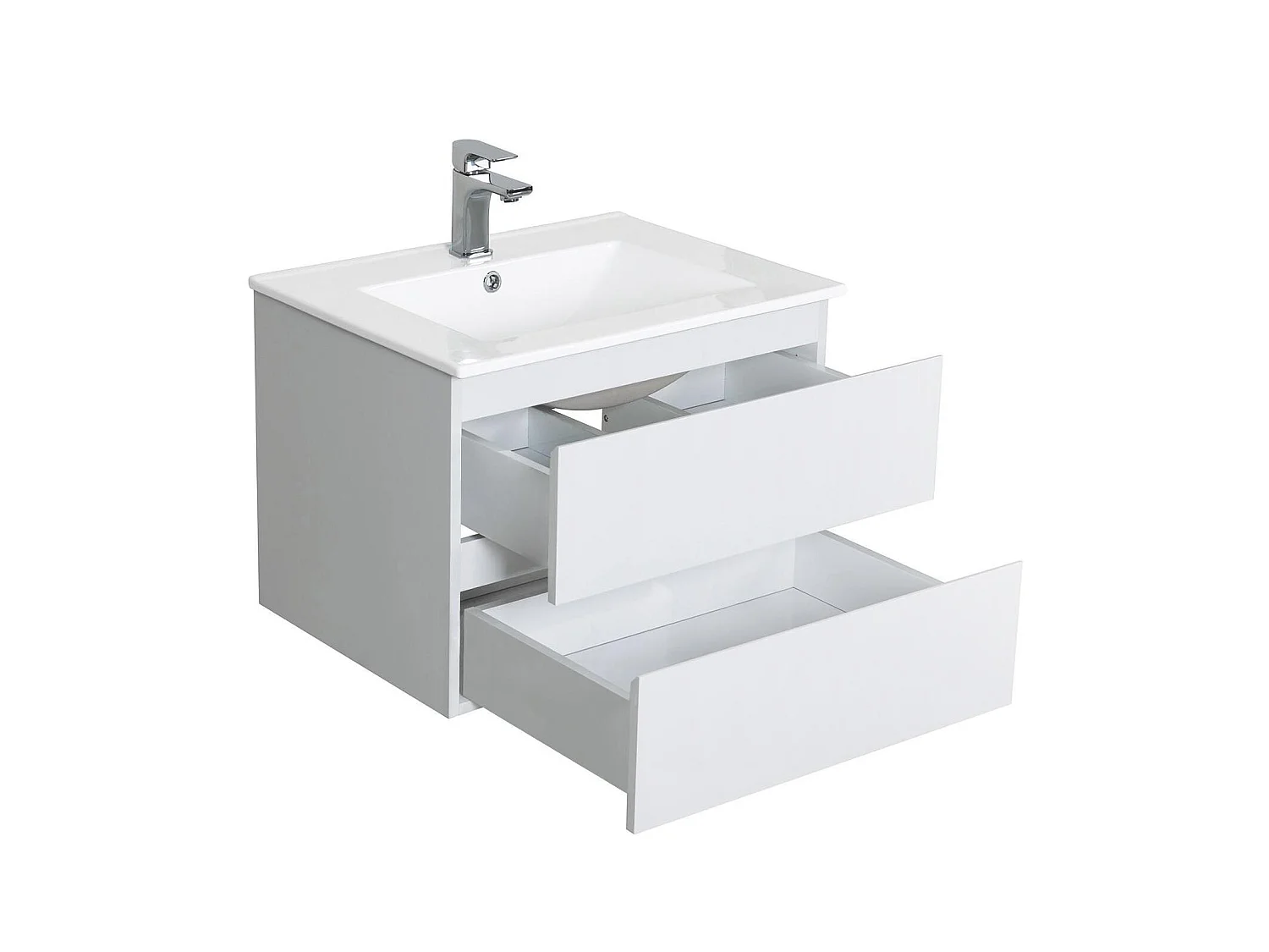 Mobile semplice + rubinetto + specchio + colonna SORRENTO