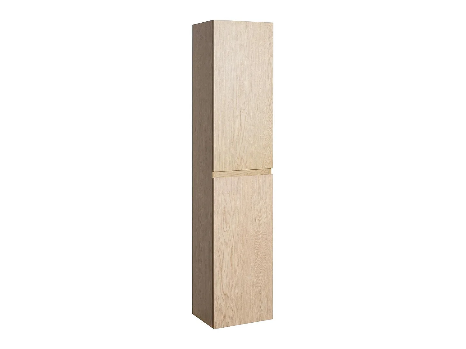 Columna de pared para cuarto de baño 140cm SORRENTO Décor roble carbono