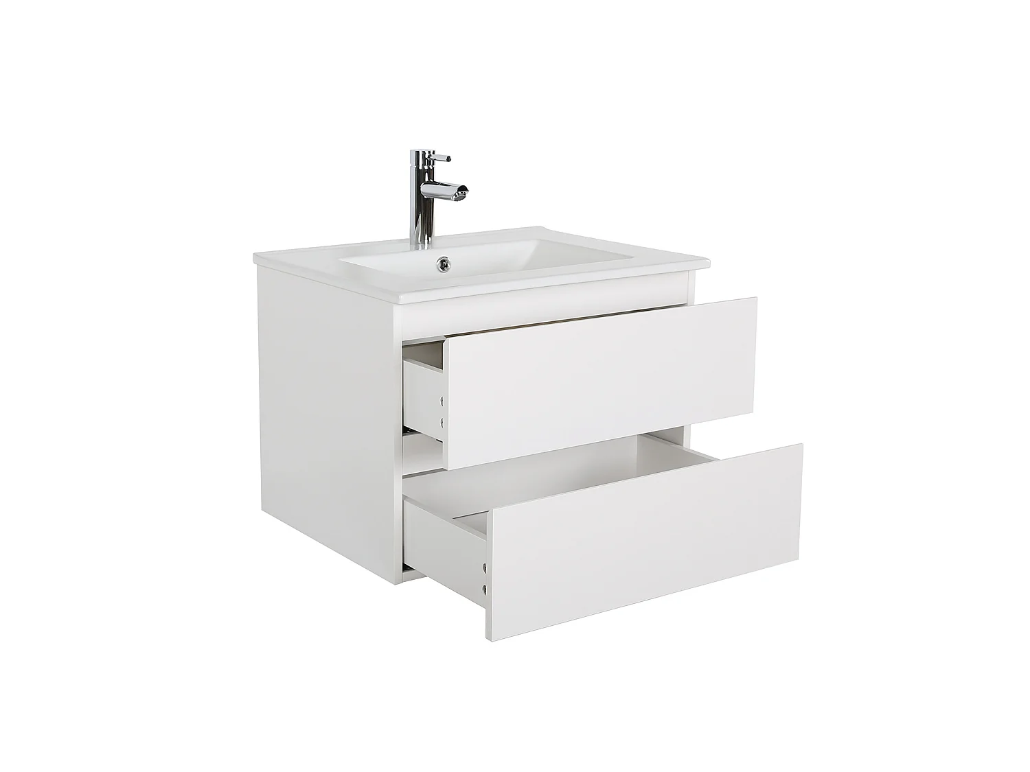 Mobile semplice + rubinetto + specchio + colonna SORRENTO