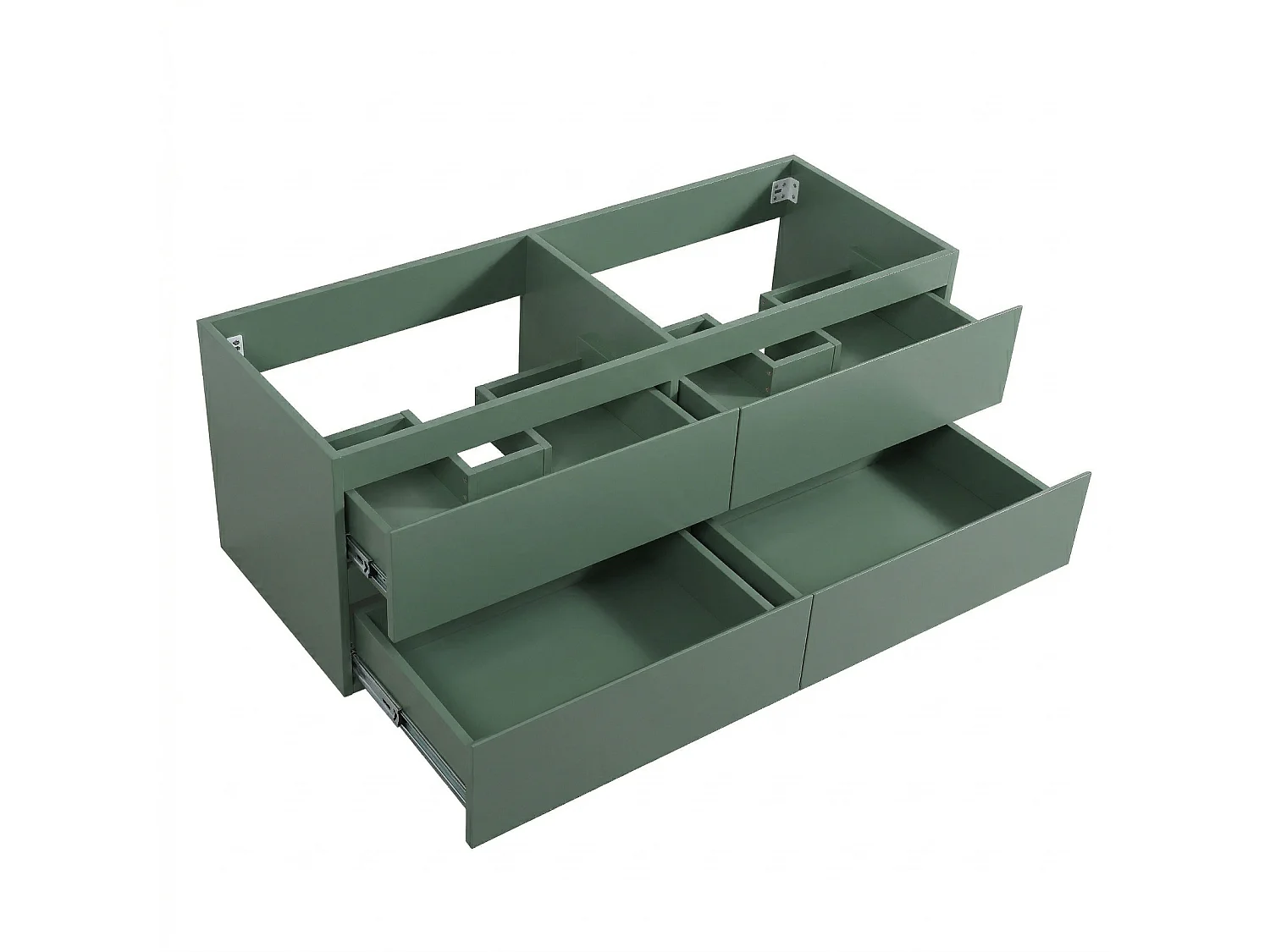 Meuble sous vasque suspendu SORRENTO 4 tiroirs 120cm