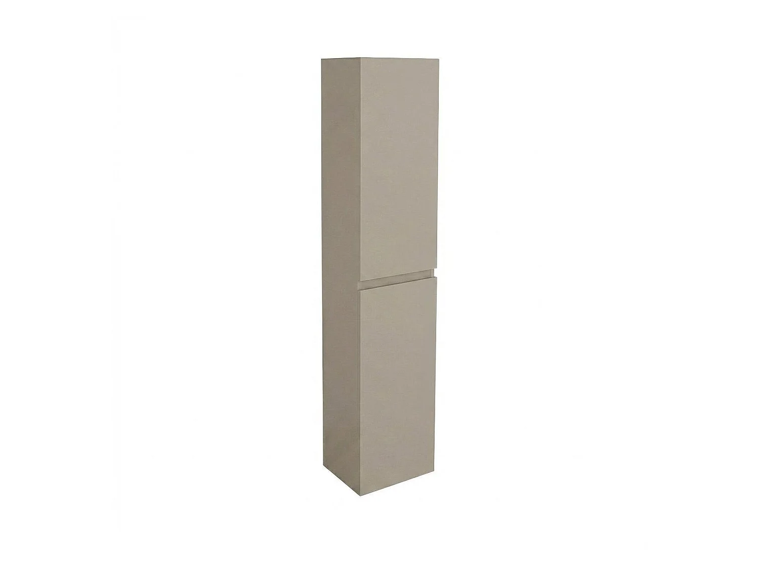 Columna de pared para cuarto de baño 140cm SORRENTO Décor roble carbono