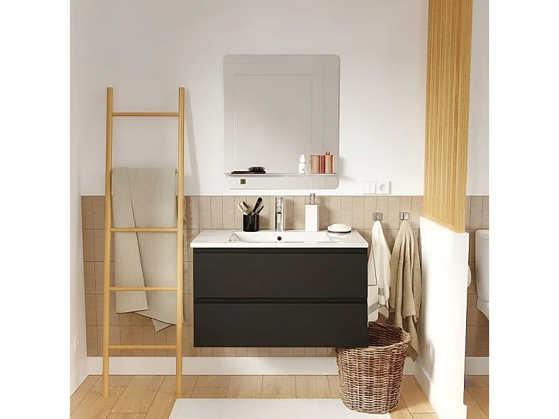 Móvel de pia simples SORRENTO 80 cm