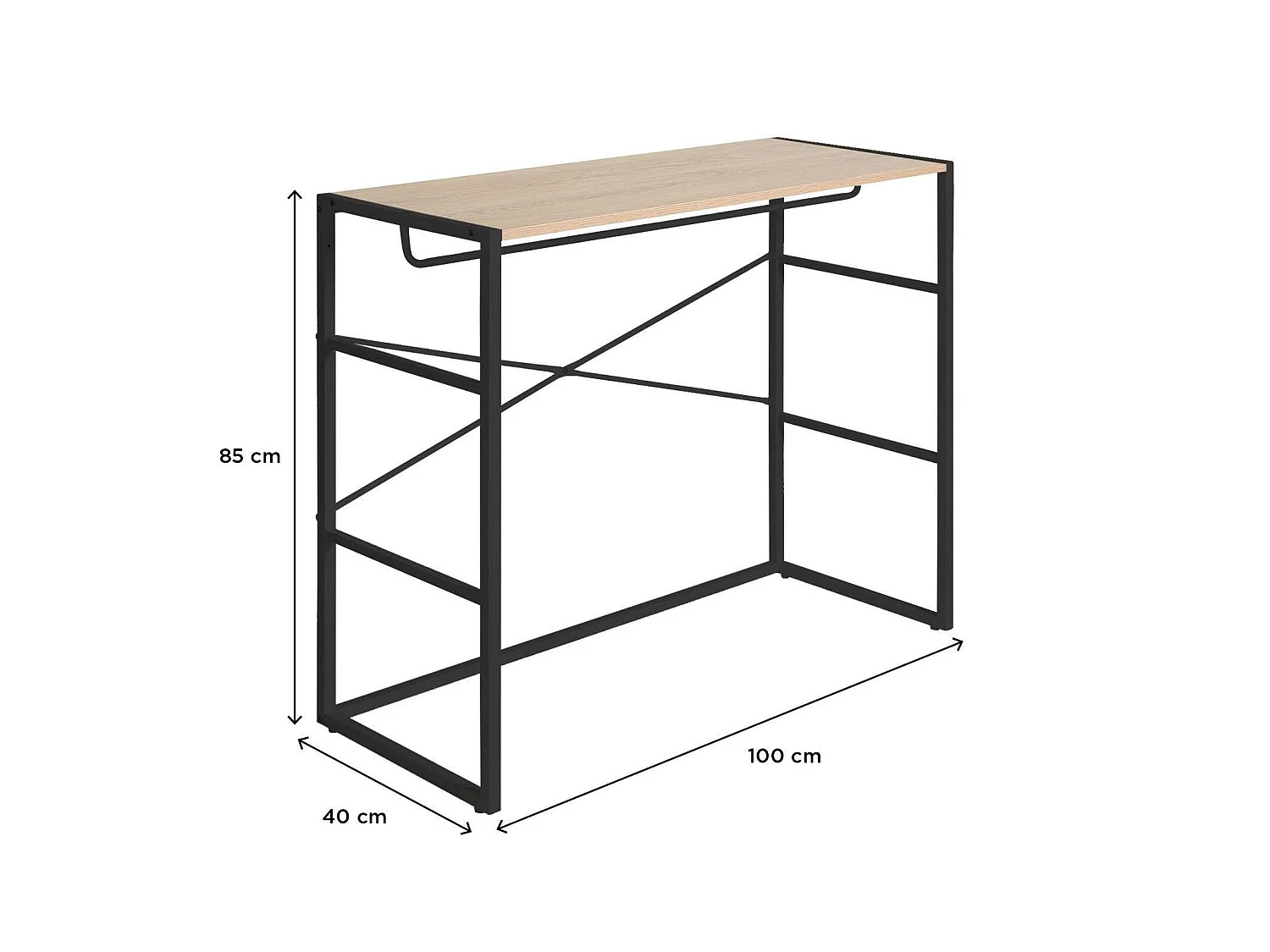 Perchero de buhardilla KADRA 100x85cm