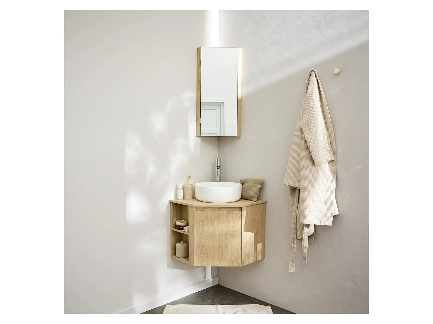 Mueble de lavabo de esquina SORRENTO