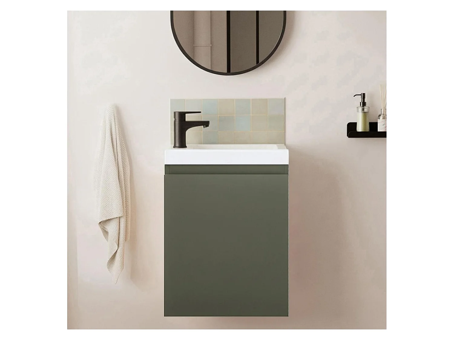 LISA wastafelmeubel + kraan