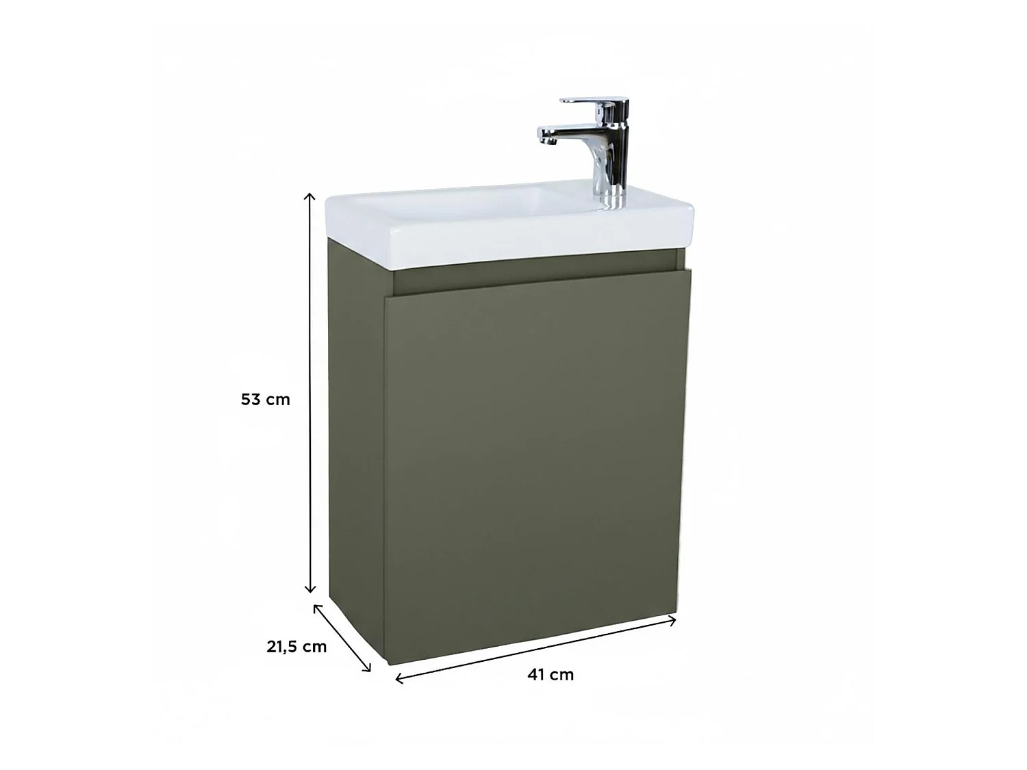 LISA wastafelmeubel + kraan