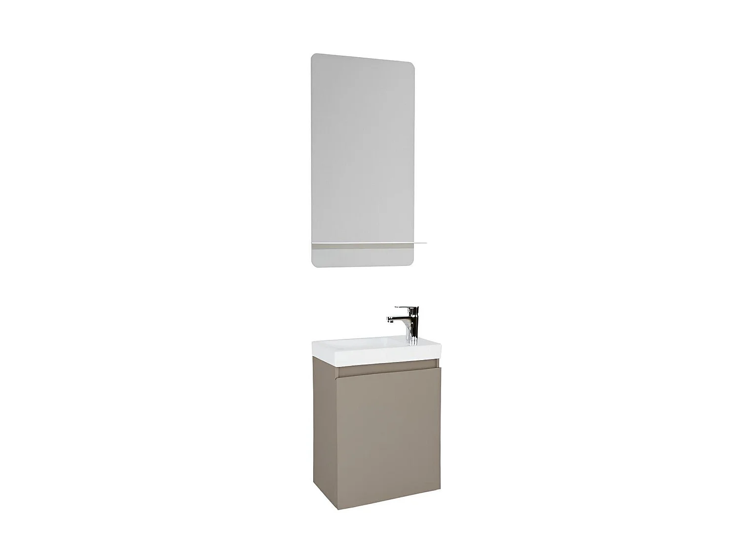 Mobile lavabo LISA + specchio + rubinetto