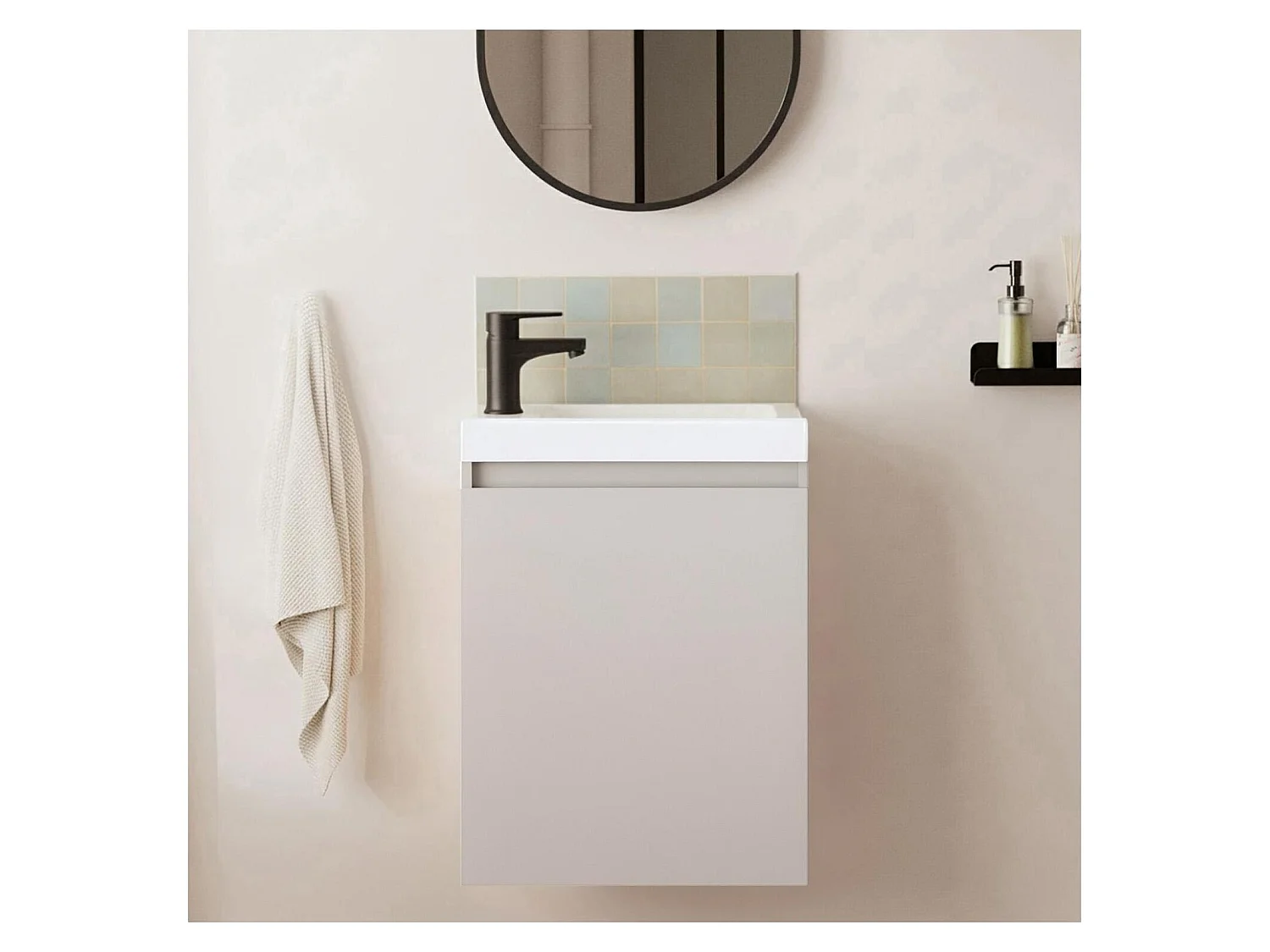 LISA wastafelmeubel + kraan