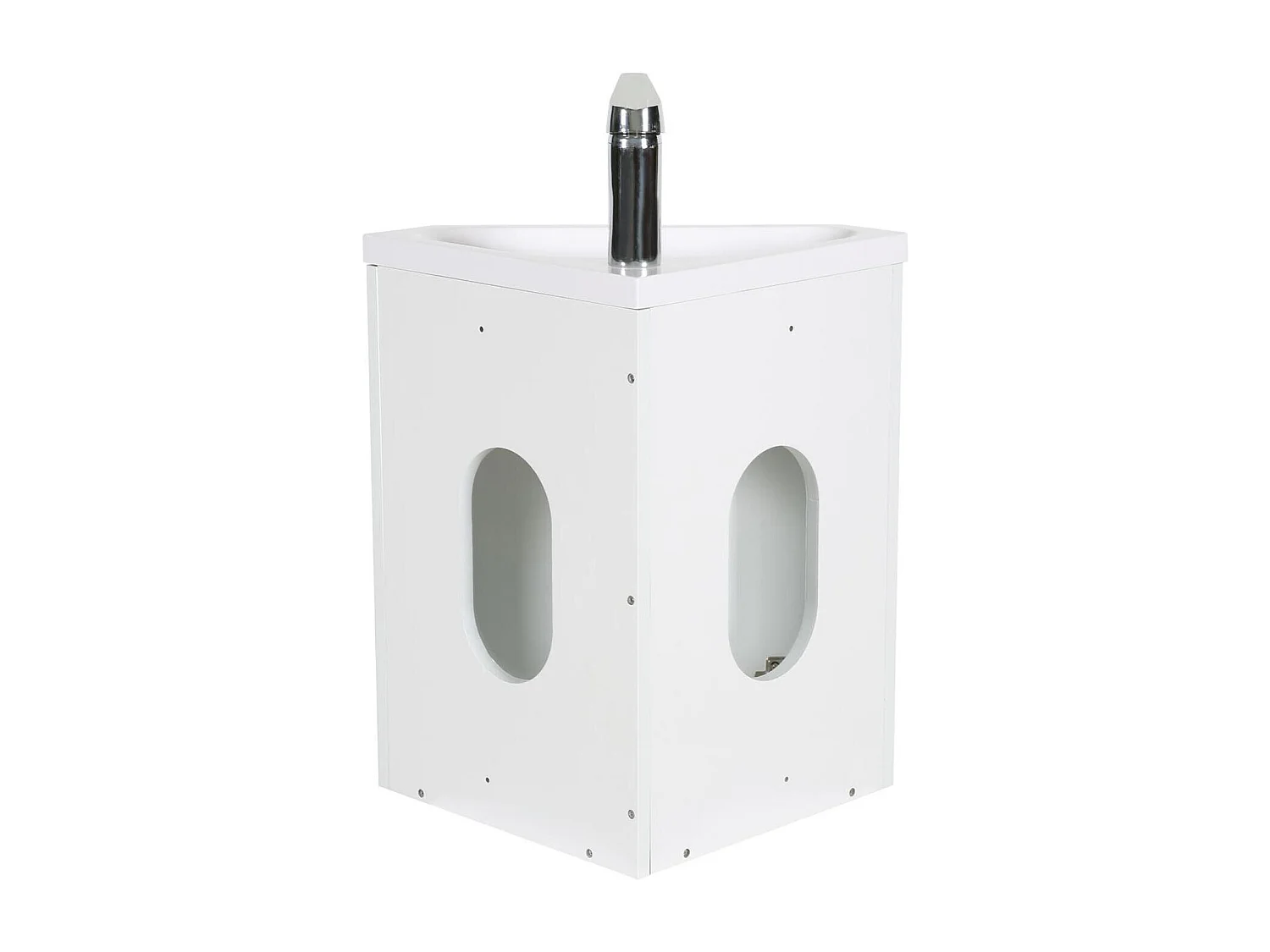 Meuble lave-mains d'angle SKINO