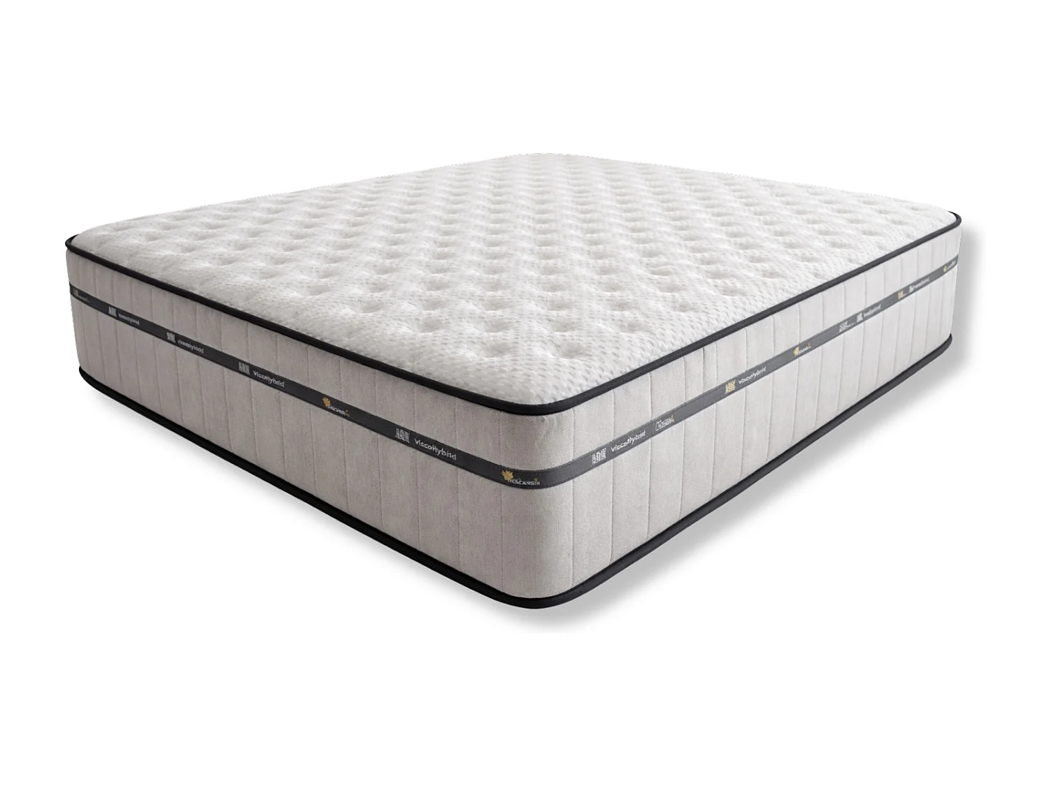 Colchón 150 x 200 Muelles Ensacados 7 Zonas Viscoelástico | Premium 28cm | Firmeza Perfecta y Adaptabilidad