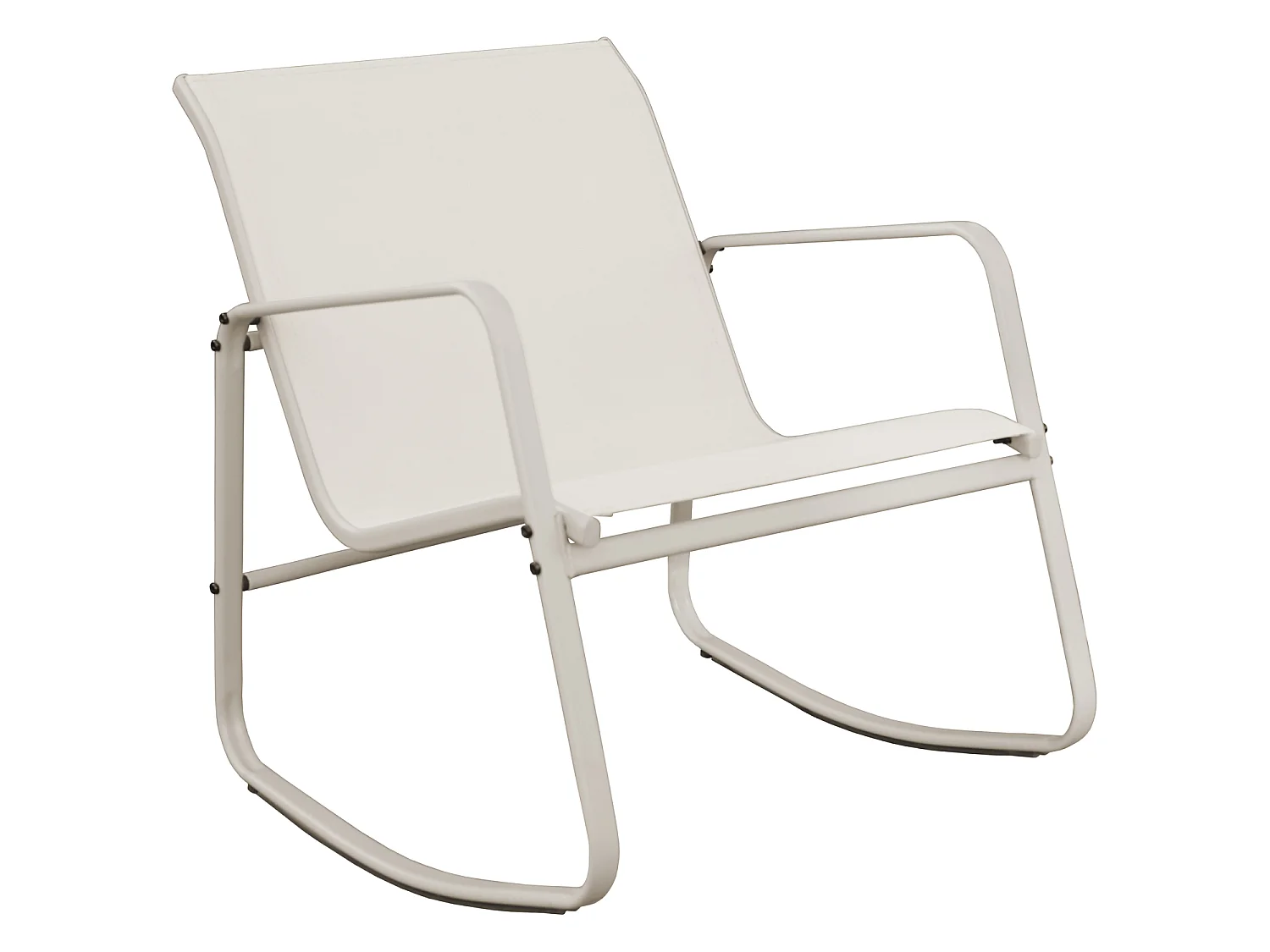 2-zits beige textilene schommelstoel TENERIFE