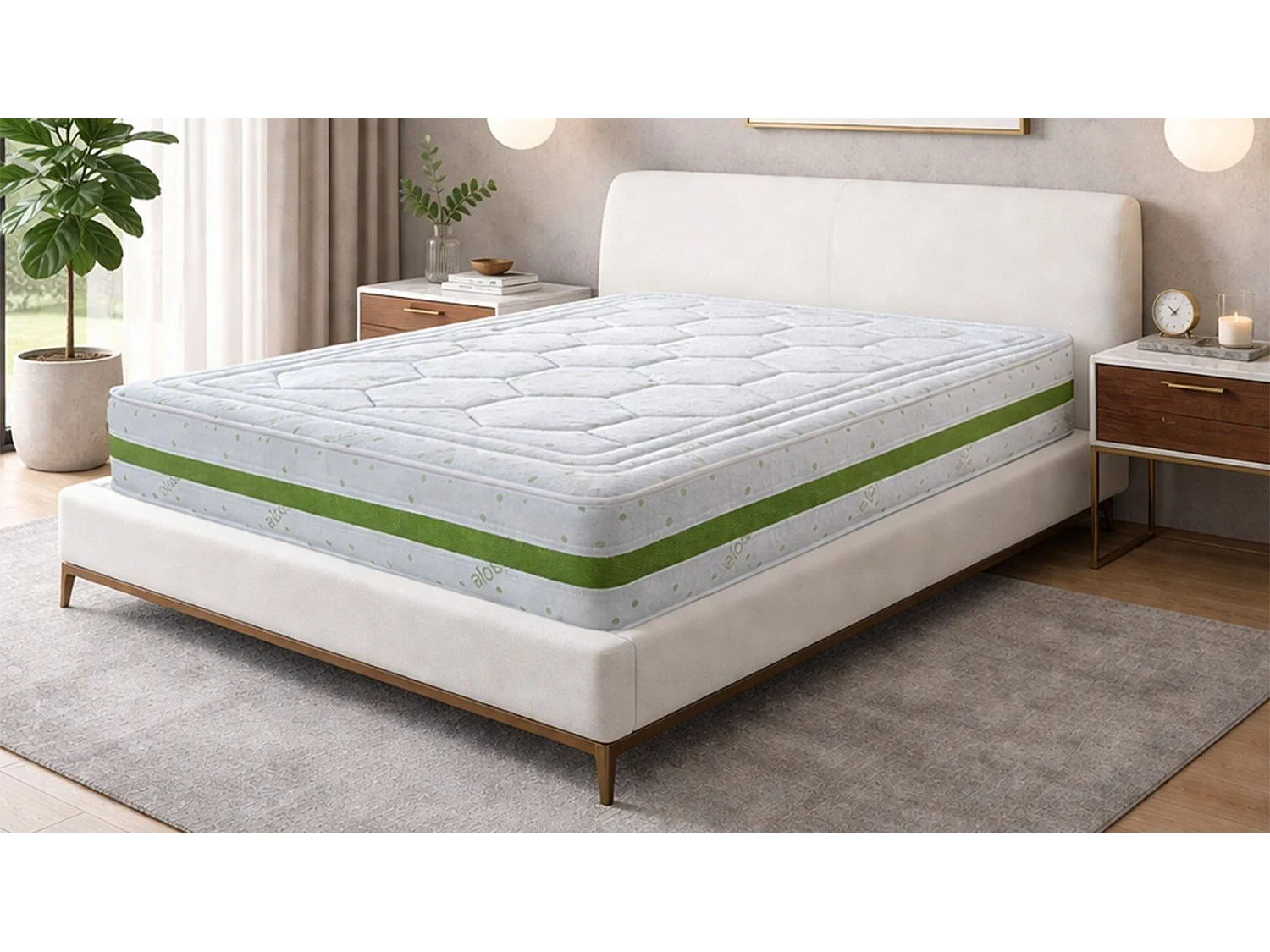Matratze H23 Kern HR30kg ALOE VERA 90x190