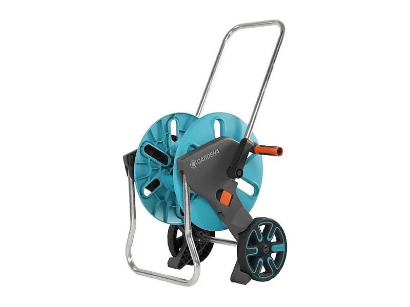 Dévidoir sur chariot GARDENA CleverRoll M — capacité 60 m — Bleu