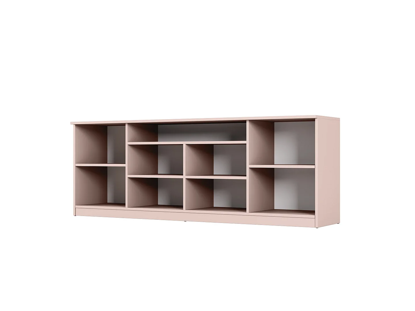Commode moderne 200 cm avec système push-to-open, grande armoire de rangement pour salon quincaillerie de haute qualité