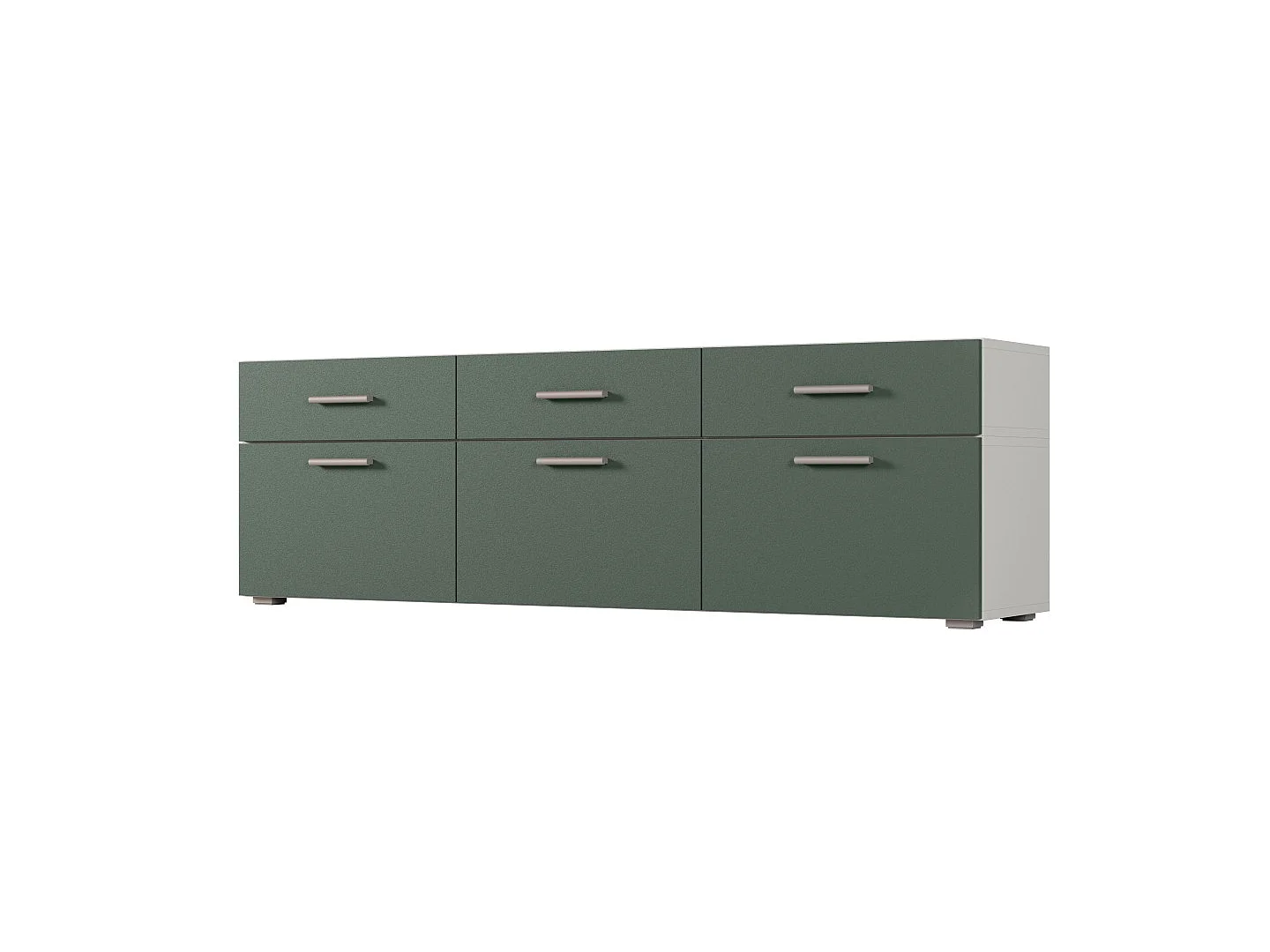 Commode modulable Multi-Smart 180–240 cm, sur pied ou suspendue, tiroirs et étagères, spacieuse et moderne quincaillerie de haute qualité