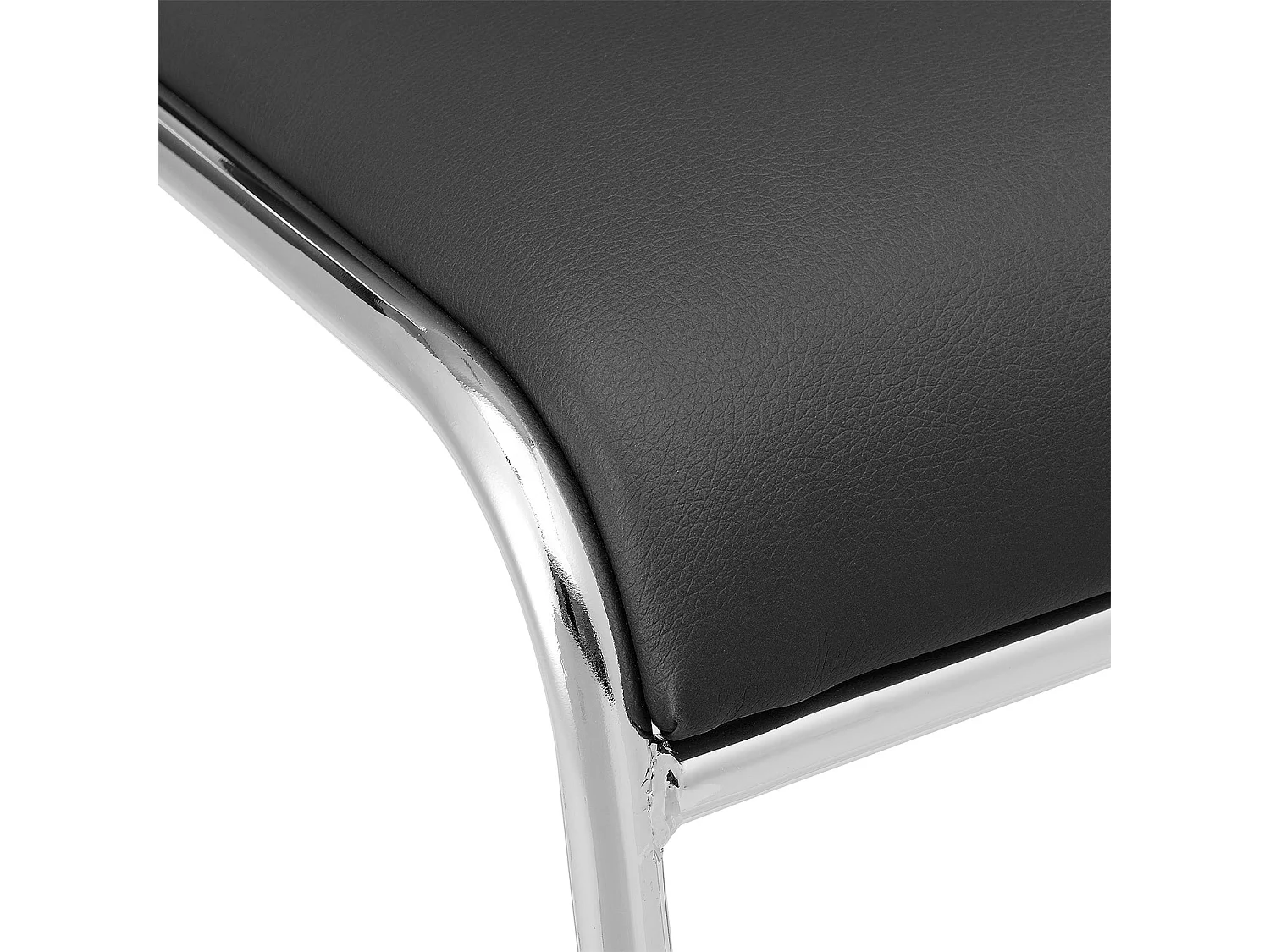 Lot de 4 chaises noire 77 x 55 x 51 cm 03_0002797