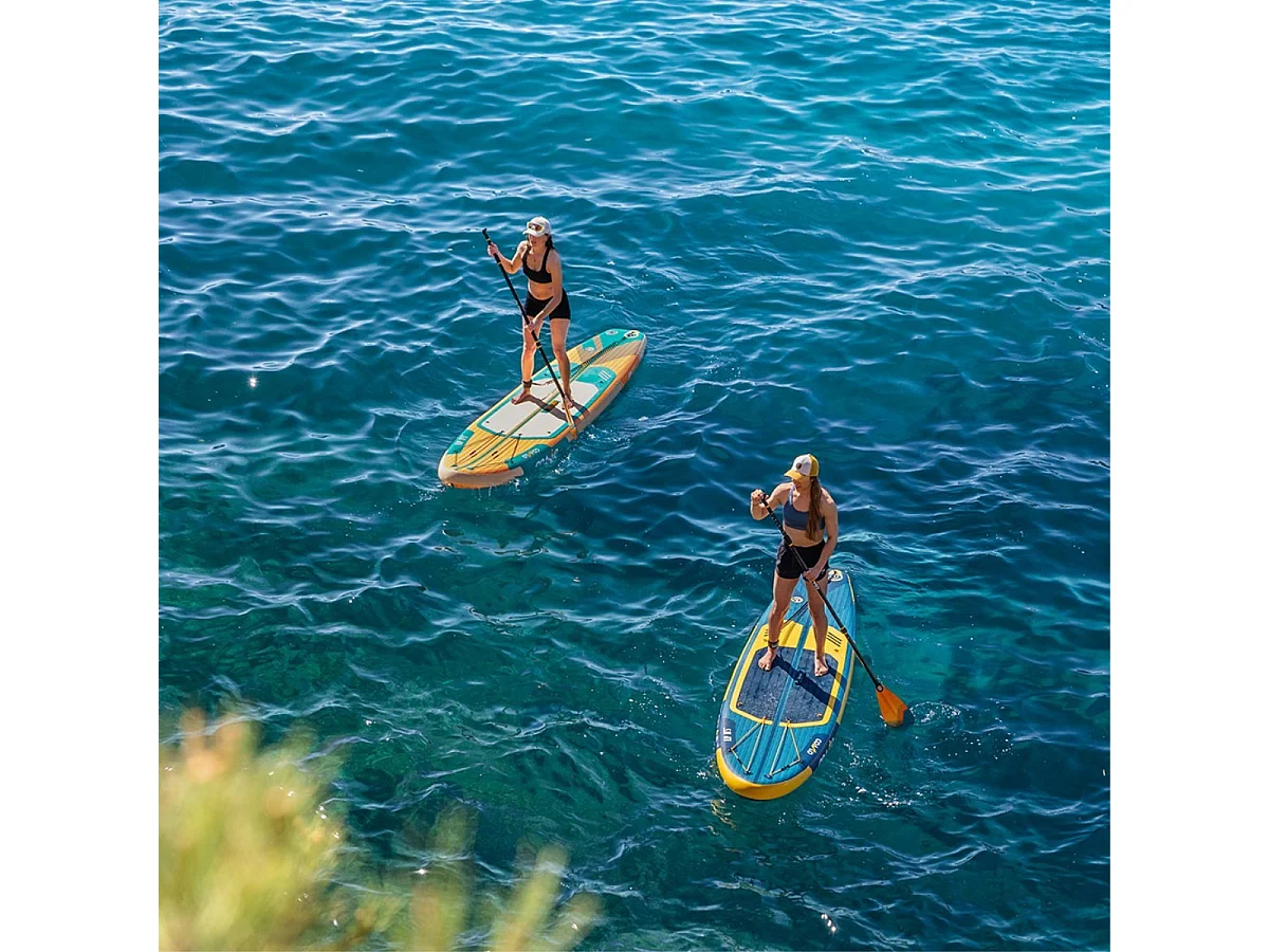 Coasto Flip 10'5 - SUP gonfiabile a 360° - 317x81x15cm - 125kg - Attrezzatura di alto livello - Leggero e rigido