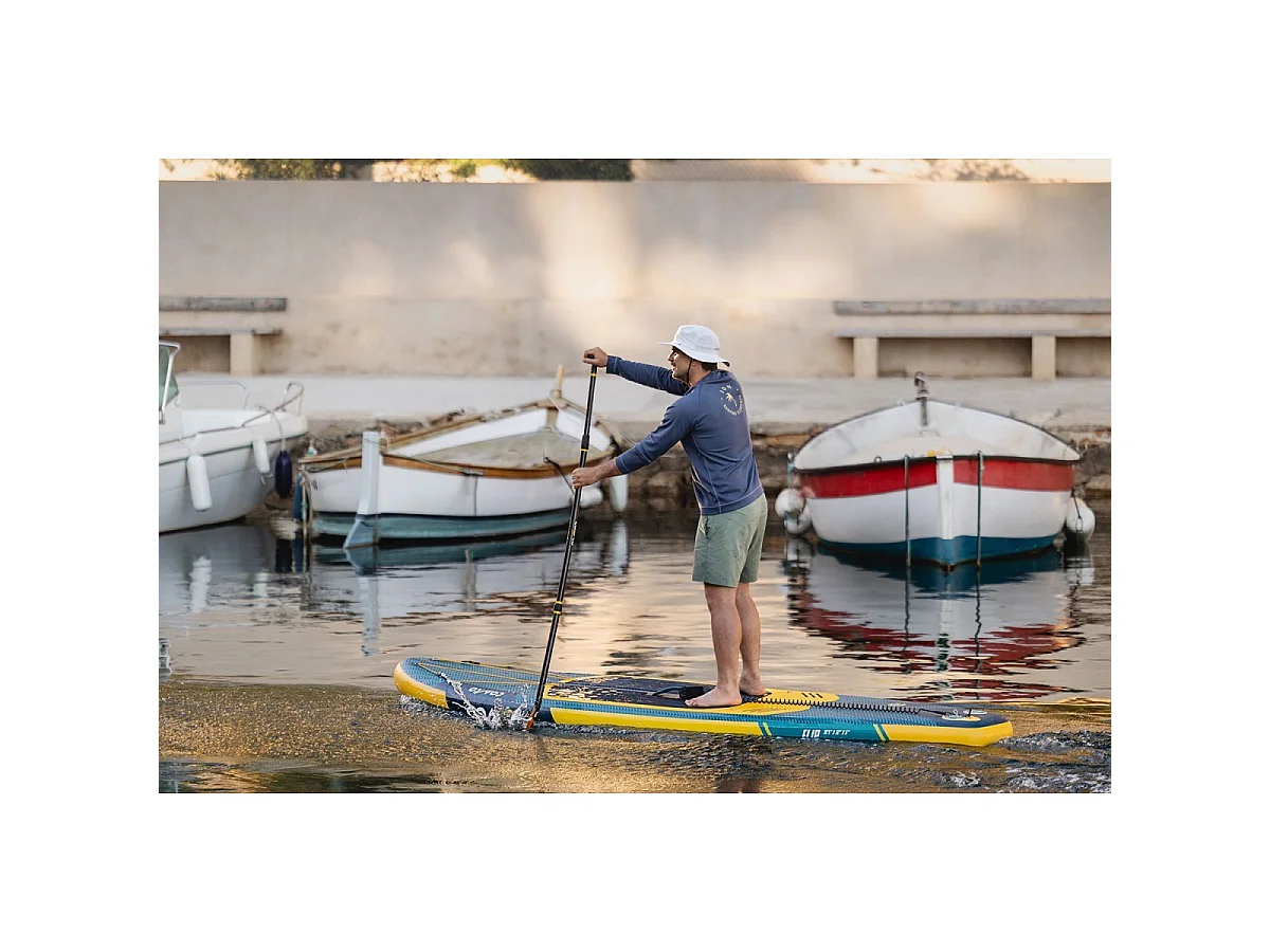 Coasto Flip 10'5 - SUP gonfiabile a 360° - 317x81x15cm - 125kg - Attrezzatura di alto livello - Leggero e rigido