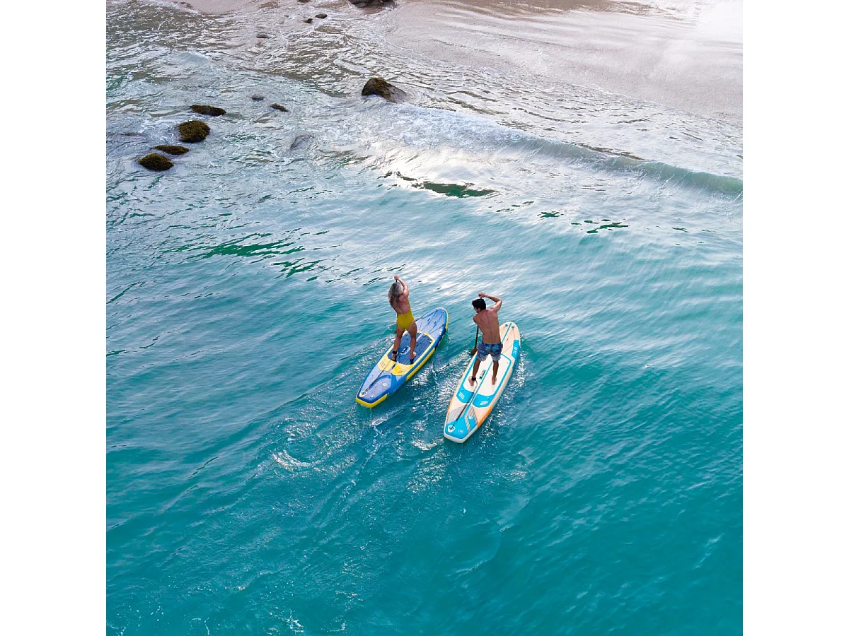 Coasto Flip 10'5 – SUP Gonfiabile - Pagaia Ibrida in Carbonio - 317x81x15 cm - 125 kg - Attrezzatura Completa - Leggerezza e Rigidità