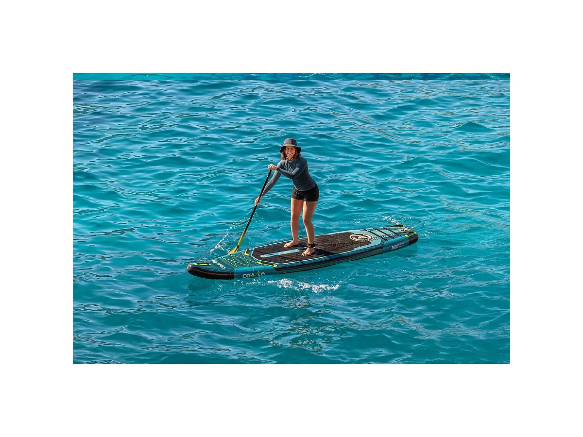 Coasto Regent Horizon 11'8 - SUP gonfiabile da turismo - 355x86x15cm - Max 165kg - Attrezzatura di alto livello - Prestazioni e fluidità su lunghe distanze