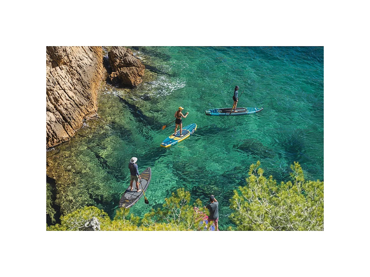 Coasto Regent Horizon 11'8 - SUP gonfiabile da turismo - 355x86x15cm - Max 165kg - Attrezzatura di alto livello - Prestazioni e fluidità su lunghe distanze