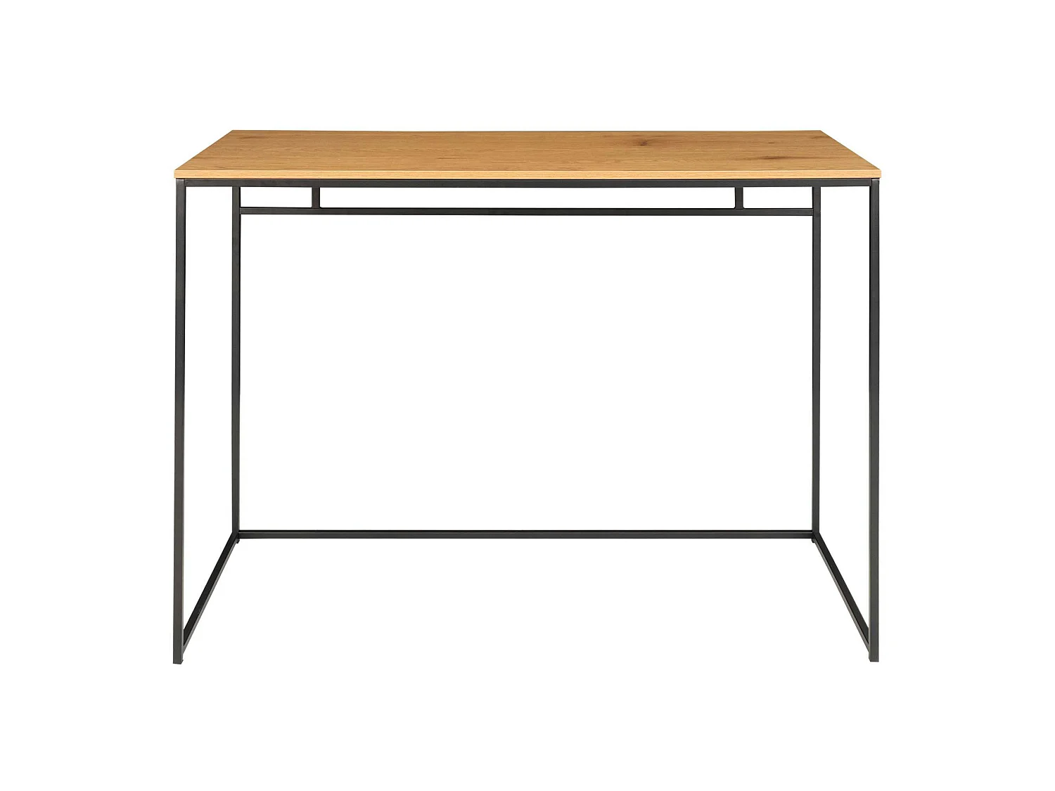 Bureau console design minimaliste effet bois clair TALLINN