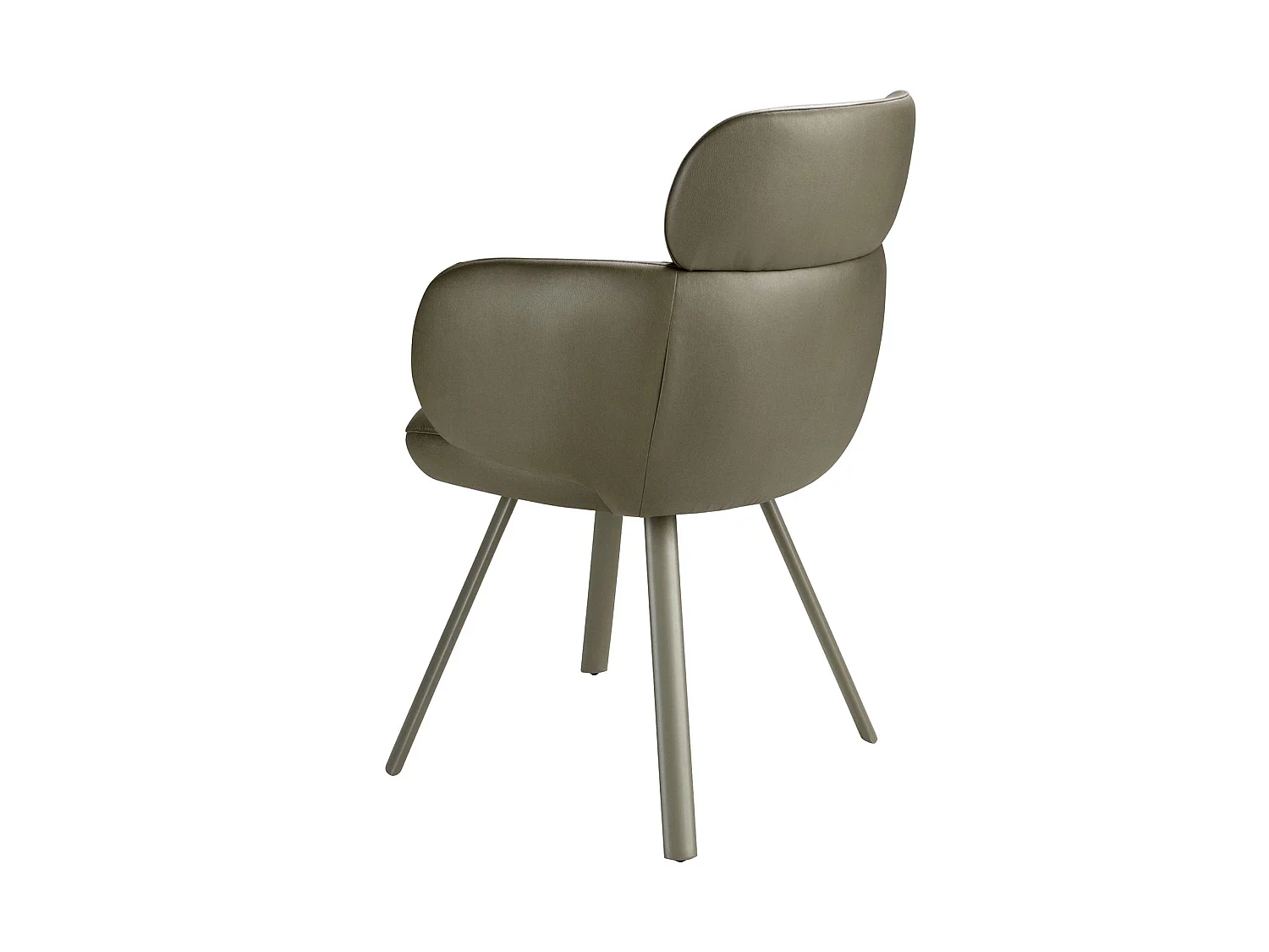 Silla giratoria polipiel verde oliva 4202 ANGEL CERDA