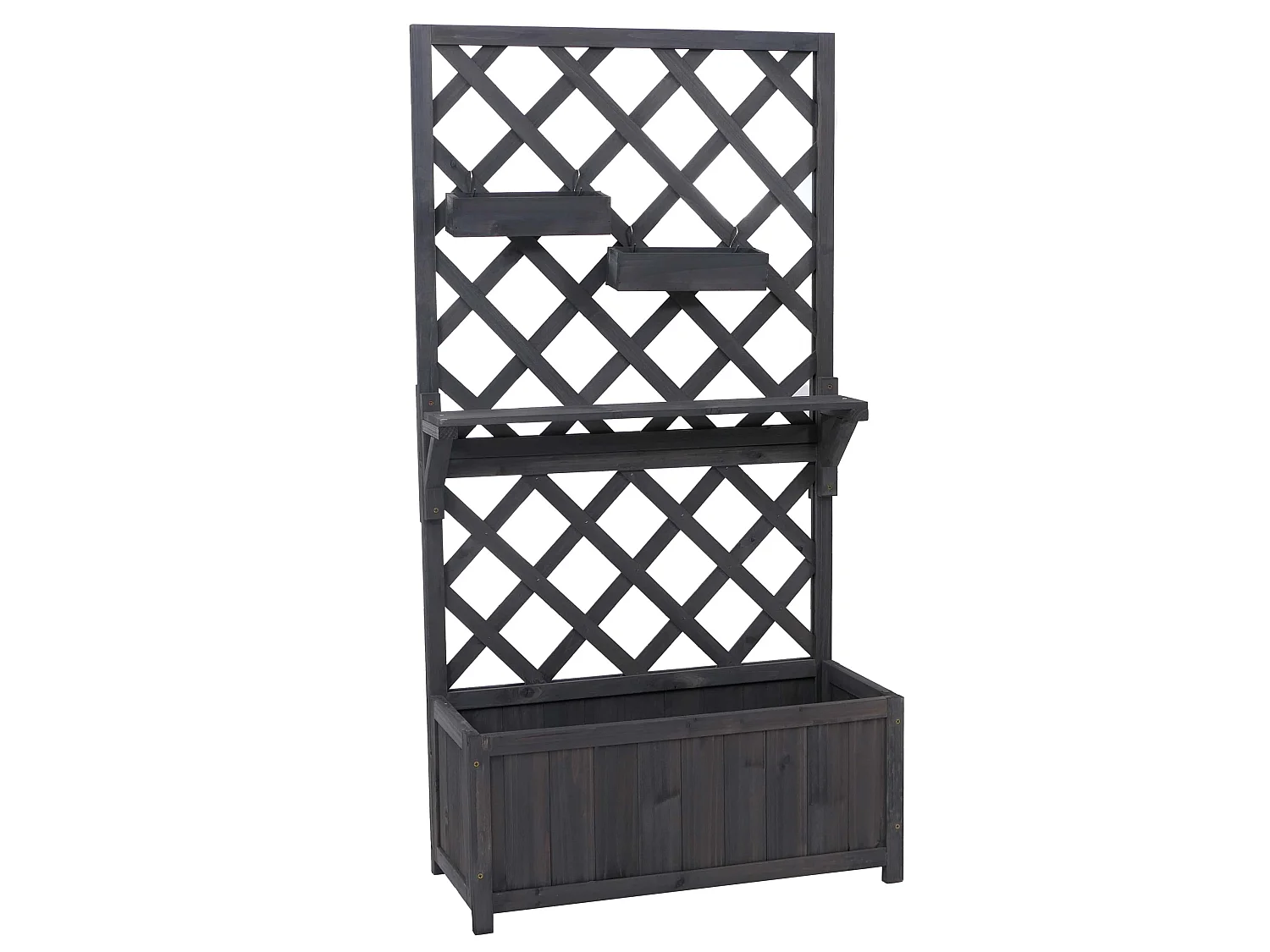 Canteiro elevado MCW-P68,  cinza antracite