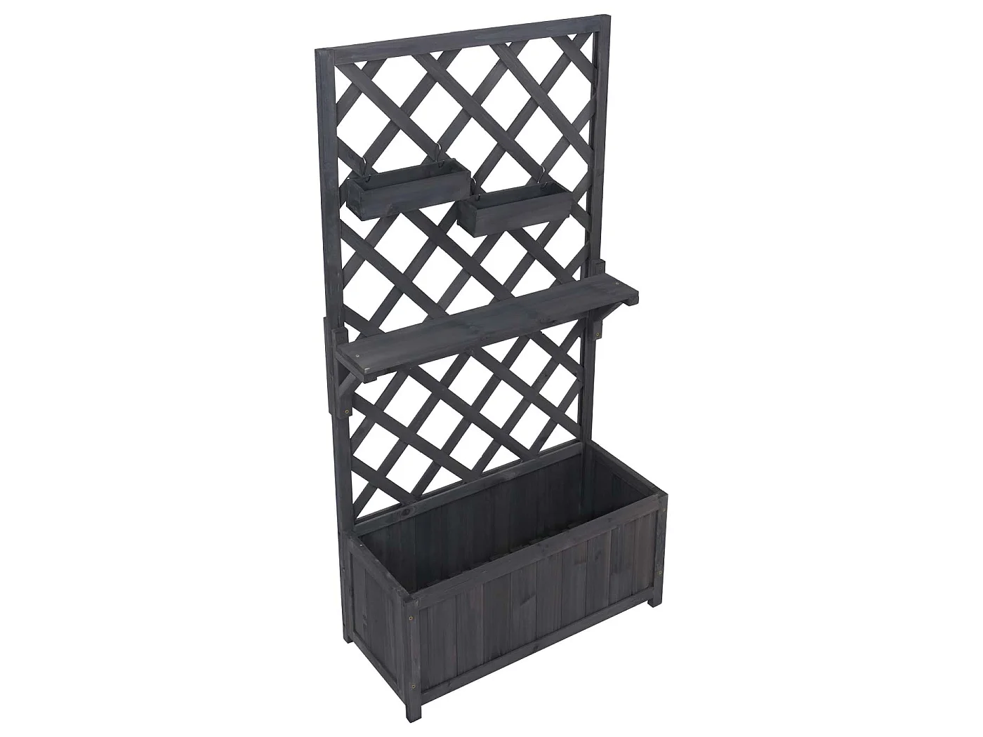 Canteiro elevado MCW-P68,  cinza antracite