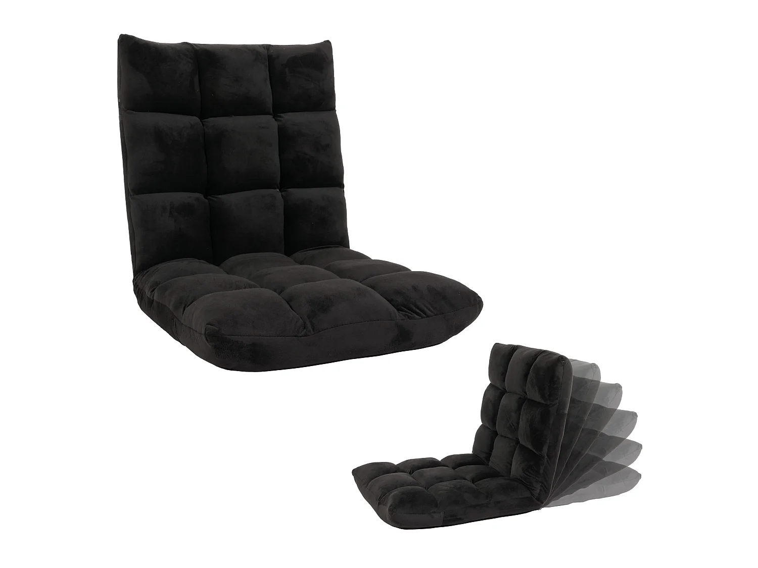 Bodensessel MCW-N43, Schwarz