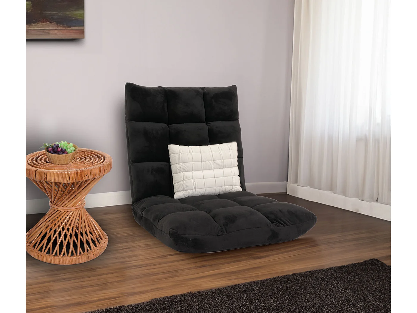 Bodensessel MCW-N43, Schwarz