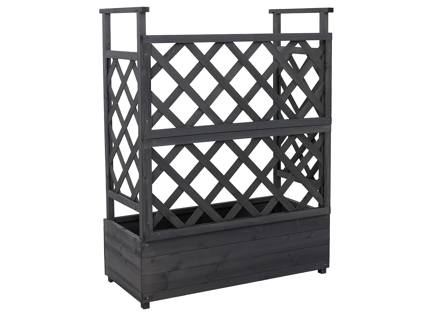 Canteiro elevado MCW-P67,  cinza antracite