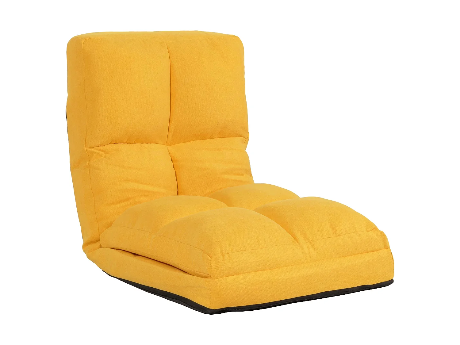 Fauteuil de sol MCW-N45,  jaune