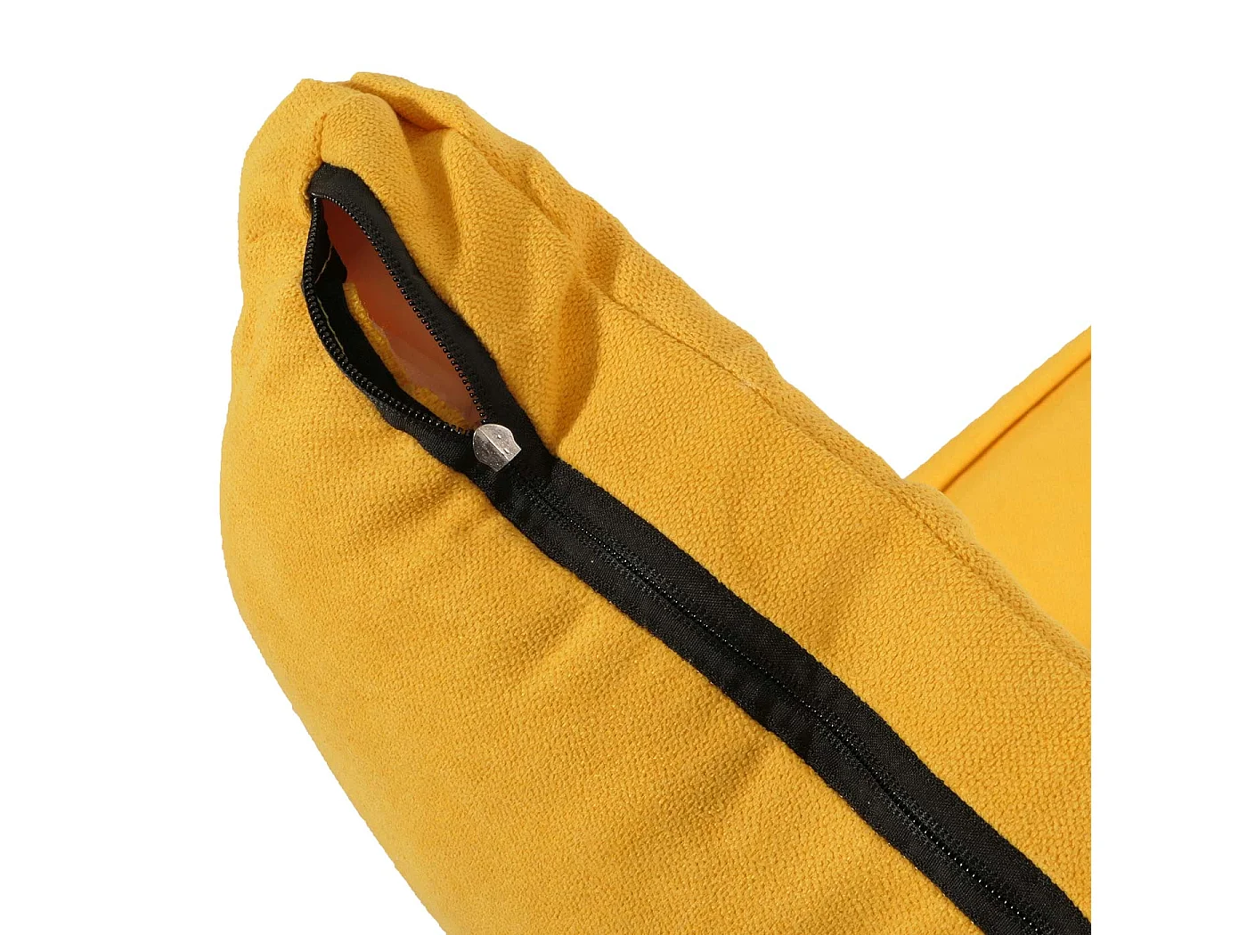 Fauteuil de sol MCW-N45,  jaune