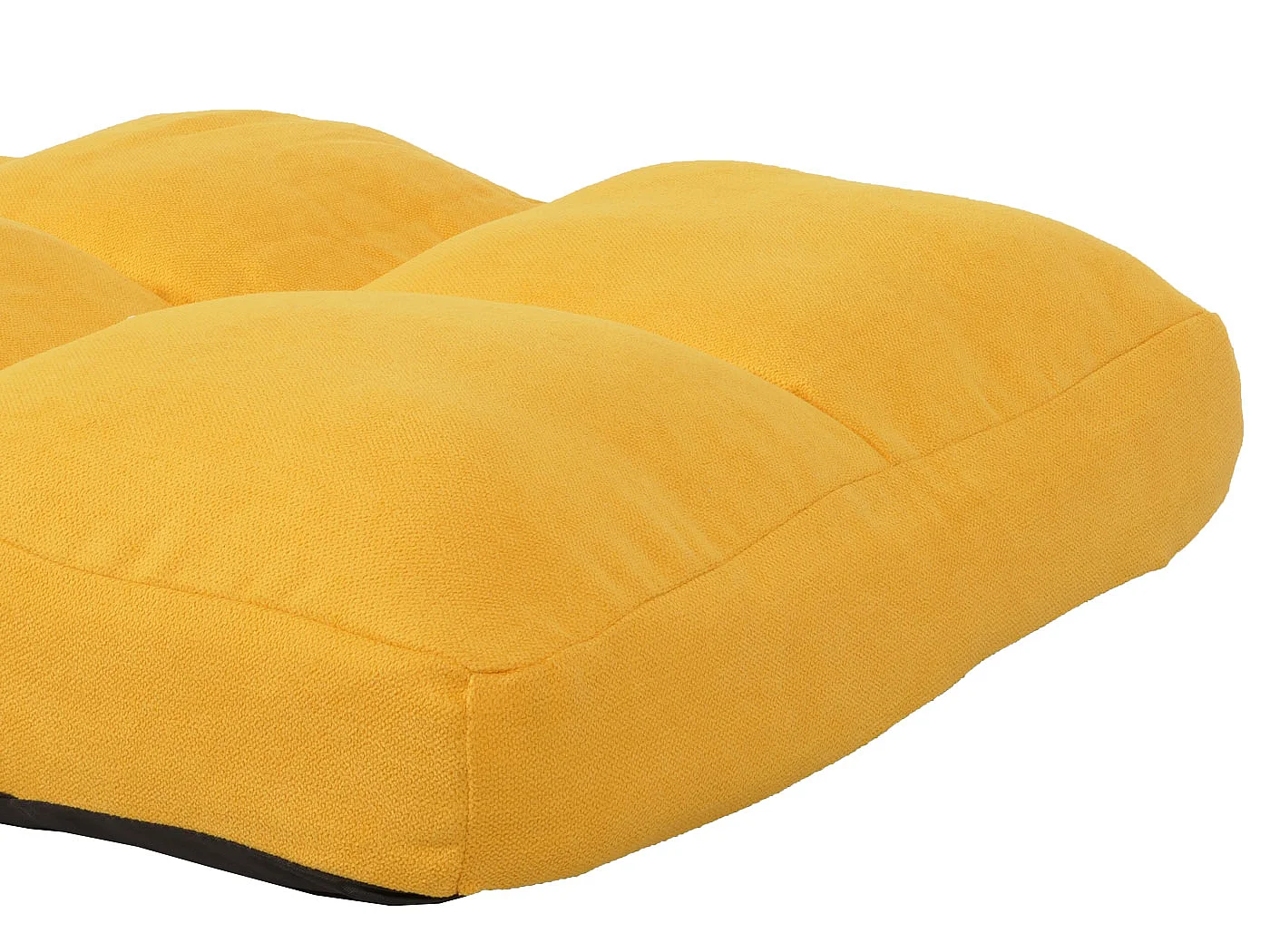 Fauteuil de sol MCW-N45,  jaune
