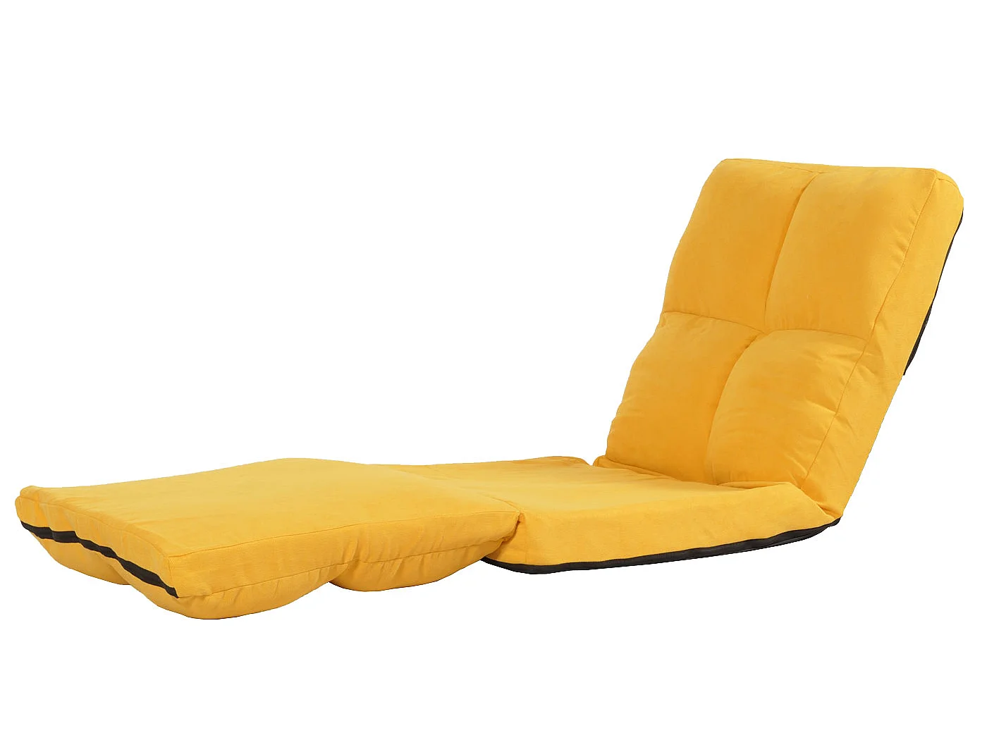 Fauteuil de sol MCW-N45,  jaune