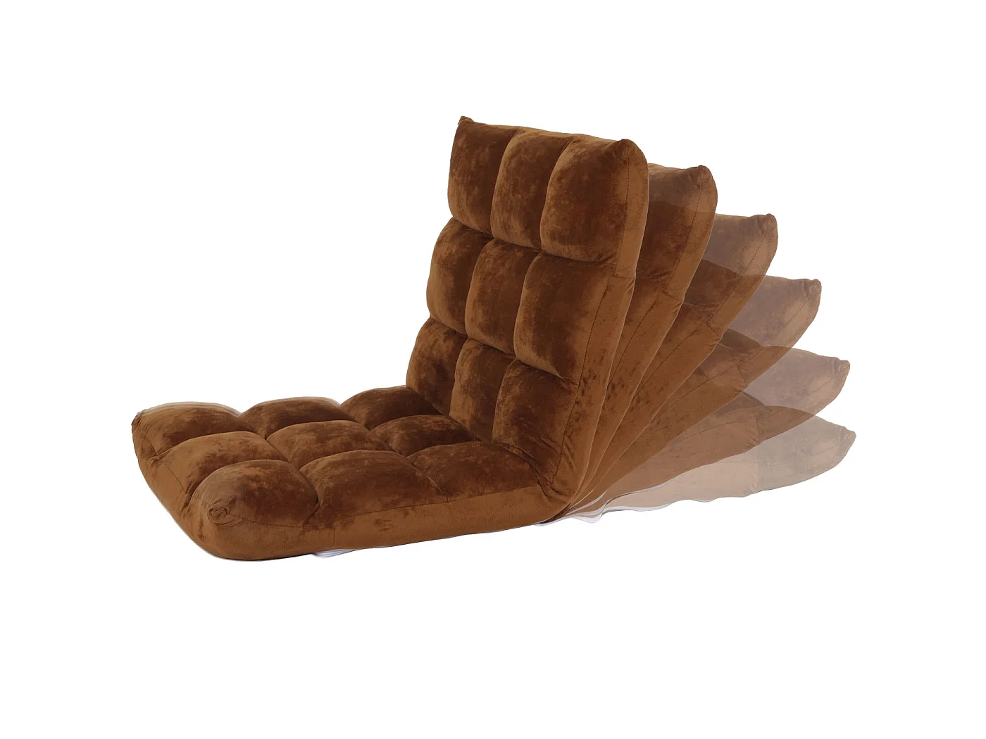 Vloerstoel MCW-N43,  donkerbruin