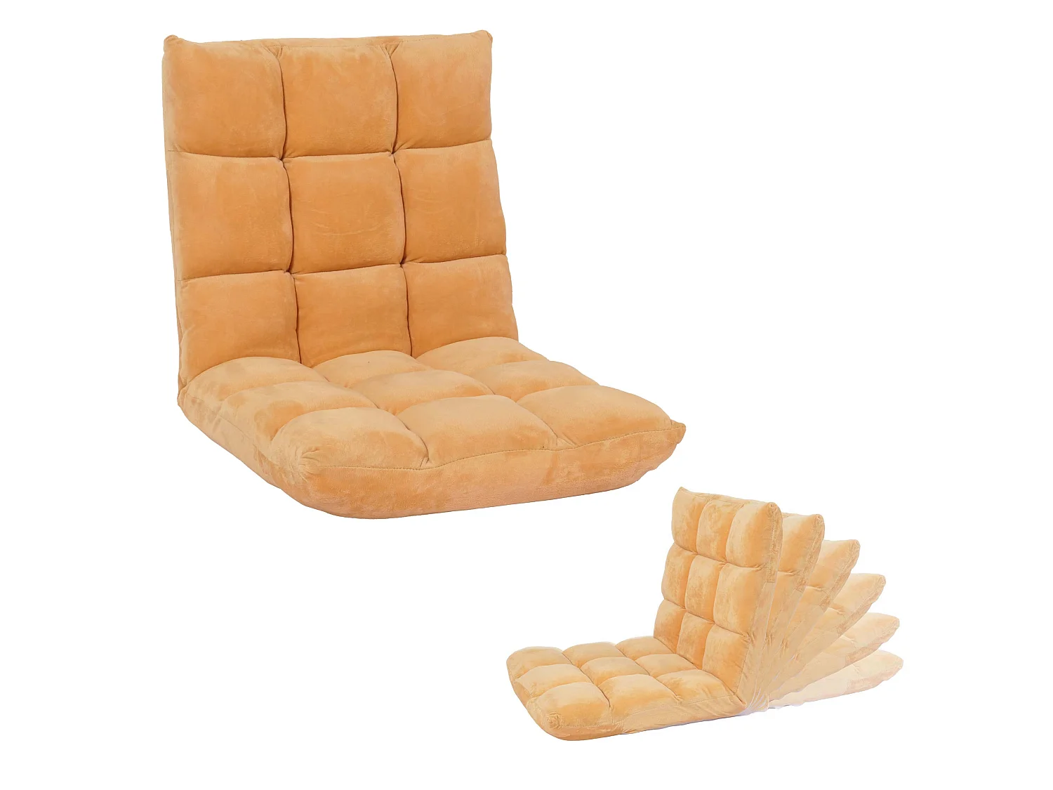 Vloerstoel MCW-N43,  lichtbruin