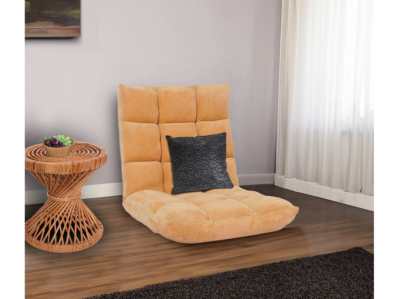 Vloerstoel MCW-N43,  lichtbruin