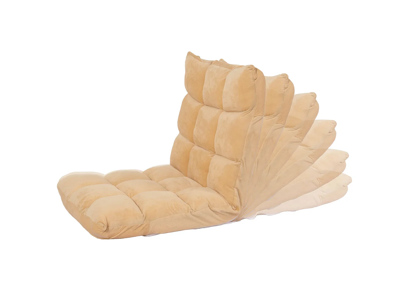 Vloerstoel MCW-N43,  beige