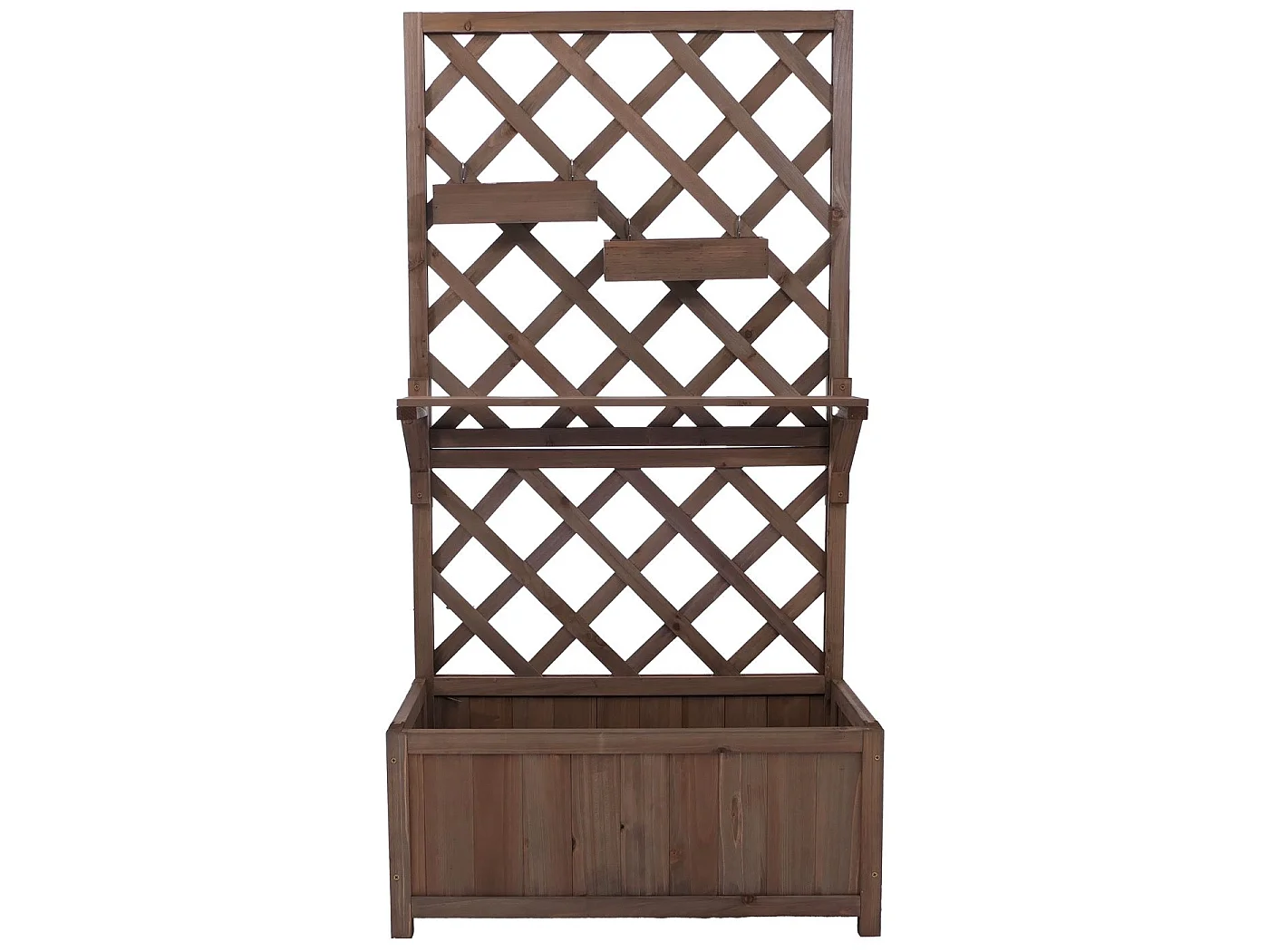 Canteiro elevado MCW-P68,  castanho