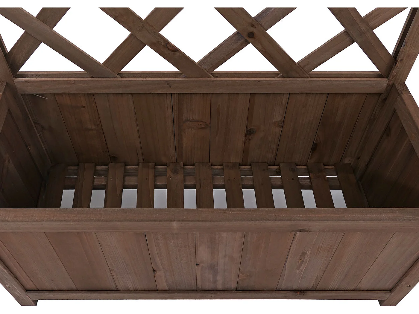 Canteiro elevado MCW-P68,  castanho