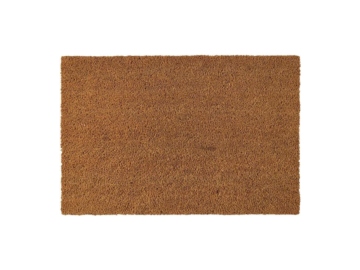 Tapis d'Entrée Brossant Coco 40x60cm, Ultra Efficace, Fibre Naturelle - QUORE